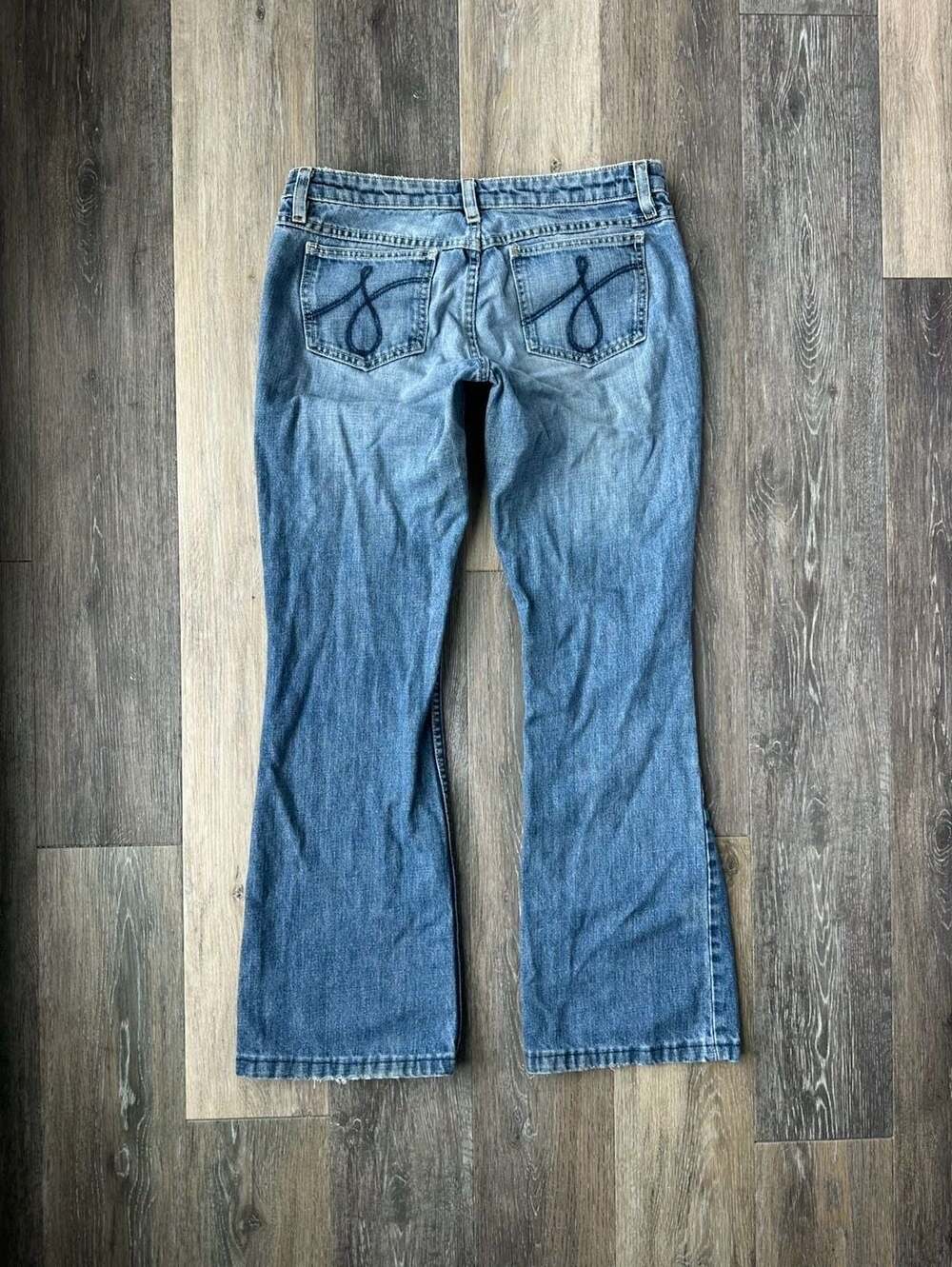Y2K Vintage Juicy Couture Flared Low Rise Jeans Size 29" Waist